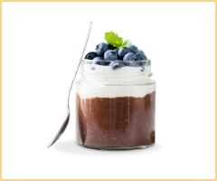 Pudding, Dessert und Mousse